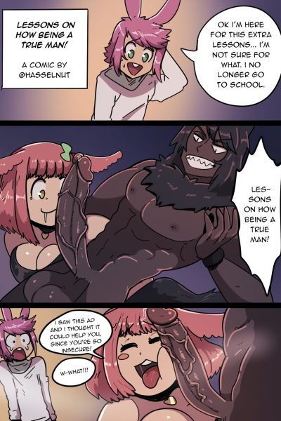 (wolfrad Senpai) Cuck Lessons (english) Comic Porn page 1