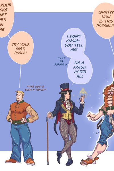 Zatanna’s Magic Growth Sequence Comic Porn page 1