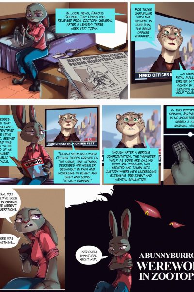 A Bunnyburrow Werewolf In Zootopia Comic Porn page 1