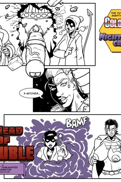 A Head Of Trouble Comic Porn page 1