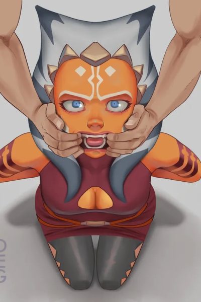 Ahsoka’s Face Fuck Comic Porn page 1