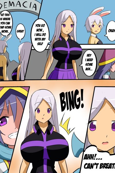 Alive Boobies Syndra Comic Porn page 1