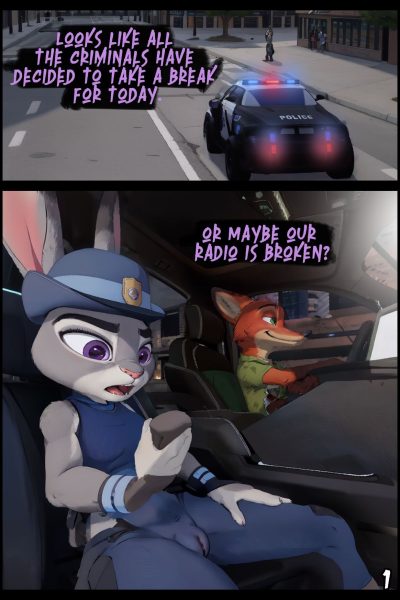 [artwillam] Horny Police (zootopia) Comic Porn page 1