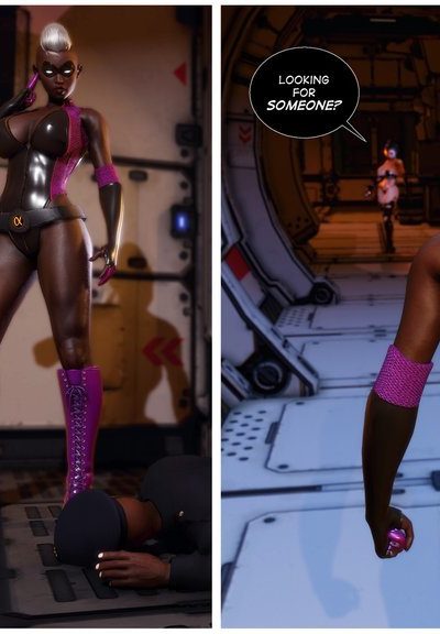 Athena Vs. Chimera Comic Porn page 1