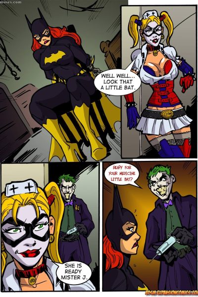 Batgirl & Joker Comic Porn page 1