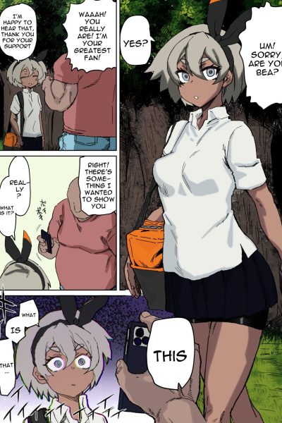 Bea Gets Physical With Her Fans | Saitou-chan To Fan To No Fureai [colored/colorized] Comic Porn page 1