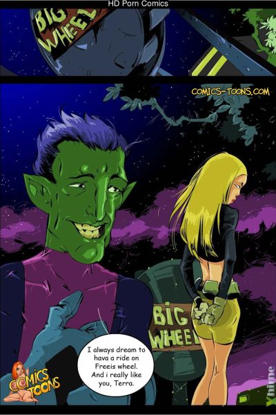 Beast Boy & Terra Comic Porn page 1
