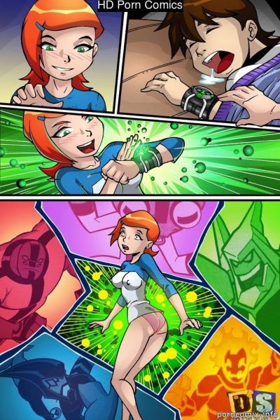 Ben 10 – Gwens Orgy Comic Porn page 1