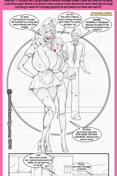 Big Tit Brenda- White Shift Nurses Comic Porn page 1