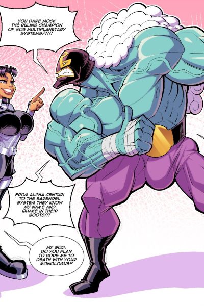 Blackfire Vs Rasslor Comic Porn page 1