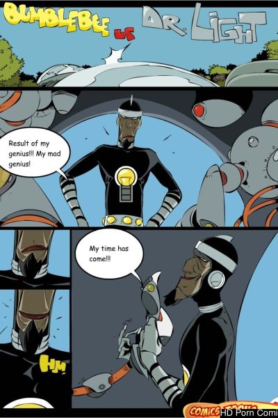 Bumblebee Vs Dr Light Comic Porn page 1