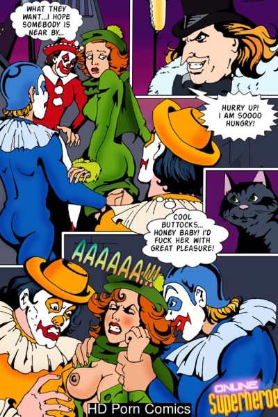 Catwoman Fucks Everybody Comic Porn page 1