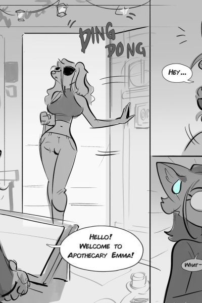 Chey & Nasty Magic Comic Porn page 1