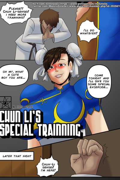 Chun-li’s Special Training (street Fighter) Comic Porn page 1