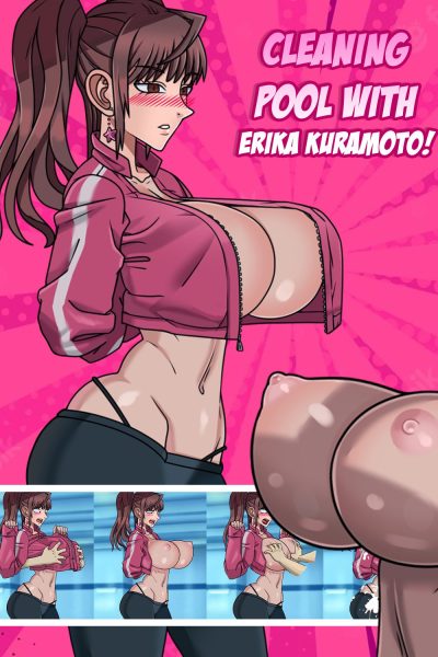 Cleaning Pool With Erika Kuramoto! [english] Comic Porn page 1