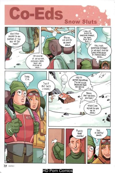 Co-eds Comic Porn page 1