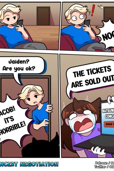 Concert Negotiation Comic Porn page 1