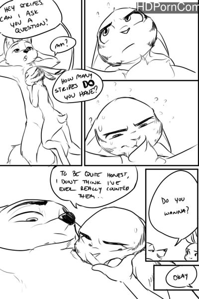 Counting Stripes Comic Porn page 1