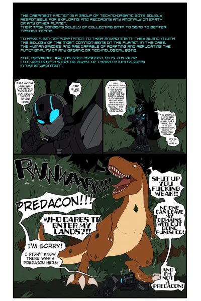 Creambots 1 Comic Porn page 1