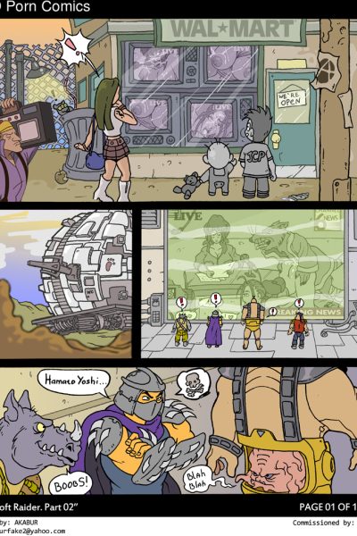 Croft Raider 2 Comic Porn page 1