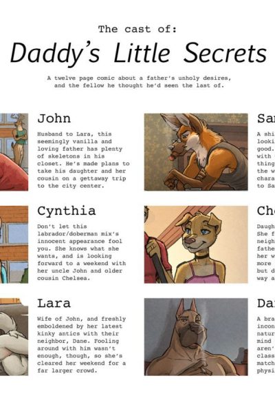 Daddy’s Little Secrets (hd + Extras) Comic Porn page 1