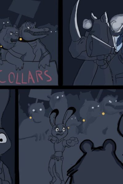 Down With Tame Collars (progress) Comic Porn page 1