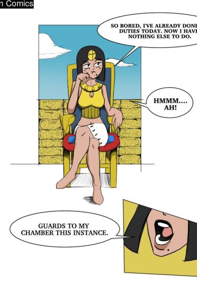 Egyptian Queen Comic Porn page 1