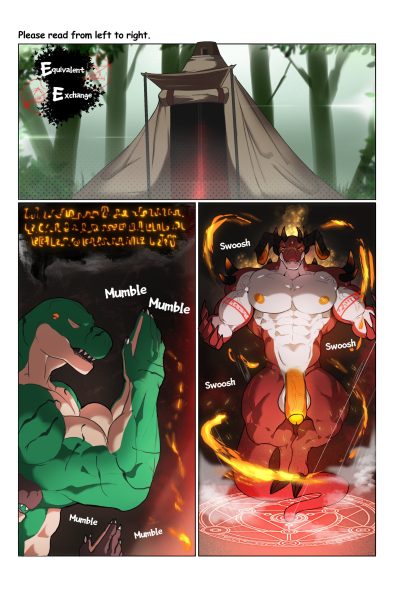 Equivalent Exchange Comic Porn page 1