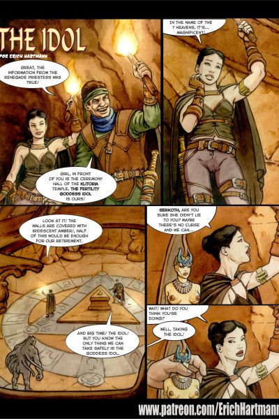 Erich Hartmann- The Idol [barbarian Chicks And Demons] Free Porn Comic page 1