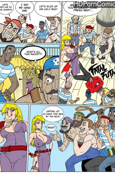 Fatal Futa – B Jenet Vs Rock Comic Porn page 1