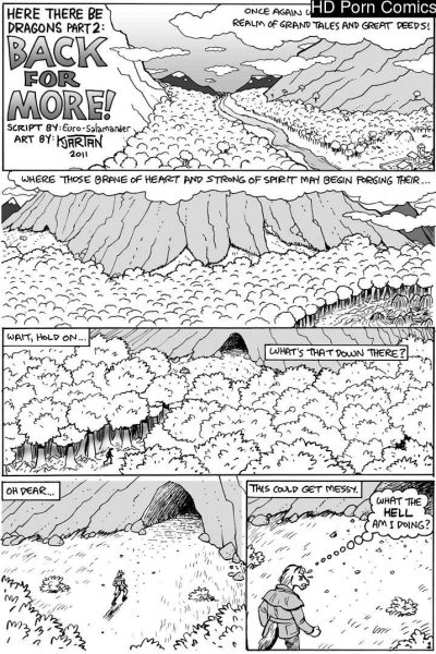 Here There Be Dragons 2: Back For More Comic Porn page 1
