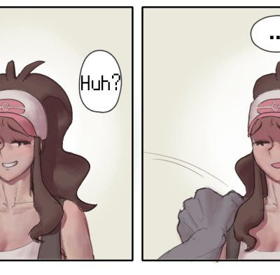 Hilda Blacked Out Comic Porn page 1
