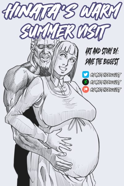 Hinata’s Warm Summer Visit Comic Porn page 1