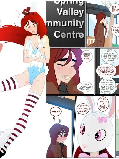 Honey Girl Diary 4 – Up A Rabbit Hole Comic Porn page 1