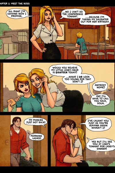 In The Kitchen (discontinued) Comic Porn page 1