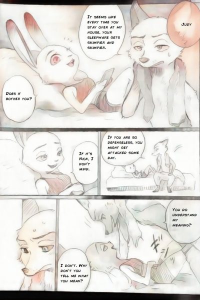 Interspecies Romance In The Modern Age (zootopia) Comic Porn page 1