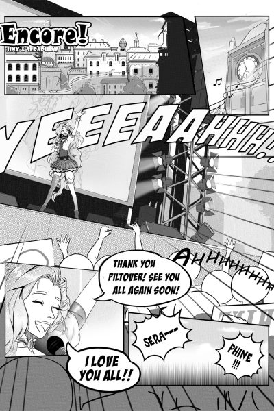 Jinx & Seraphine – Encore! Comic Porn page 1