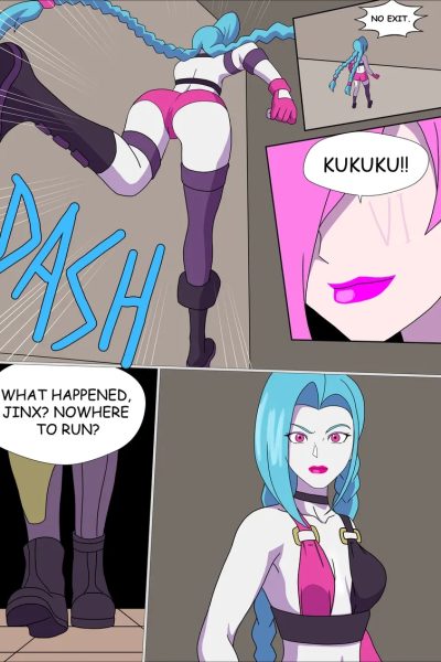 Jinx X Vi Comic Porn page 1