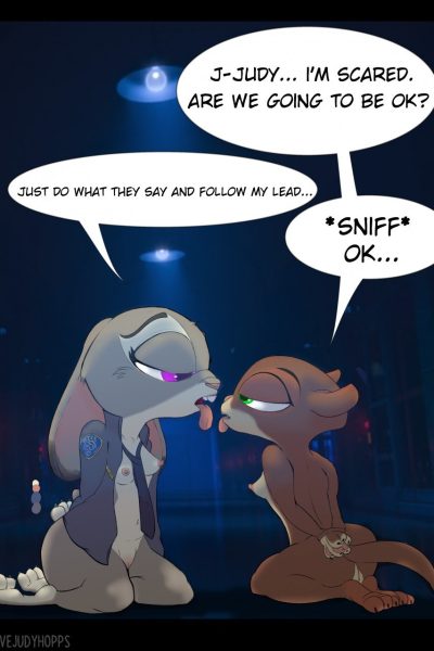 Judy And Otterton: Captive Comic Porn page 1