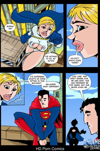 Kryptonian Sympathy Sex Comic Porn page 1