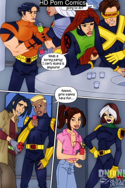 Life Of The Party Comic Porn page 1