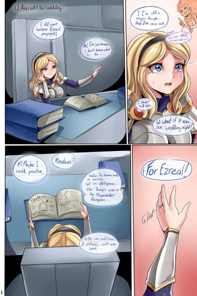 Lux Vs Minotaur -ongoings- Comic Porn page 1