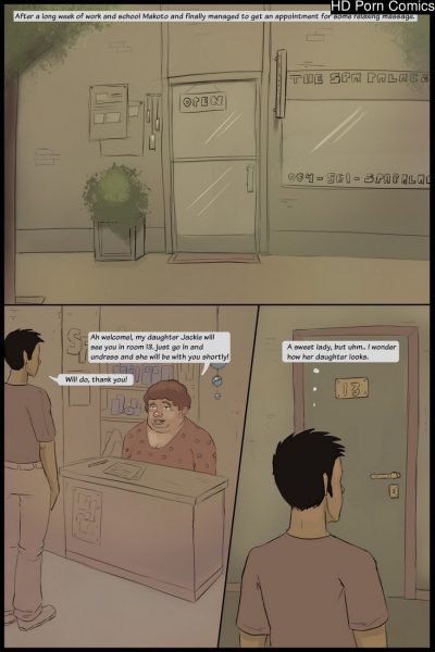 Makoto The Massage Experience Comic Porn page 1