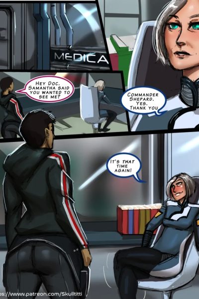 Mass Effect – Physical Comic Porn page 1