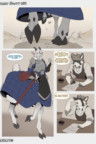 Messy Bounty Comic Porn page 1