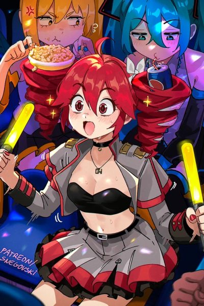 Miku X Teto X Neru Comic Porn page 1