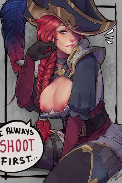 Miss Fortune Always Shoots First Comic Porn page 1