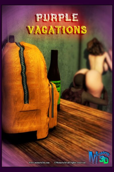 Moiarte- Purple Vacations Free Porn Comic page 1