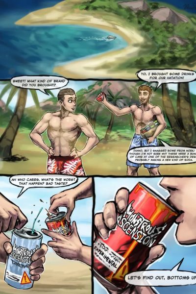 Monstrous Euphoria Comic Porn page 1