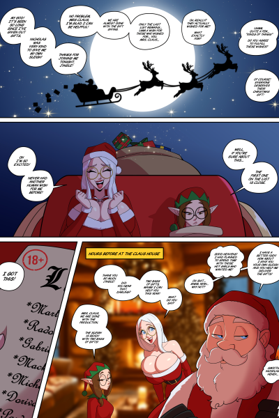 Mrs. Claus In: White Christmas! - Porn Comics page 1